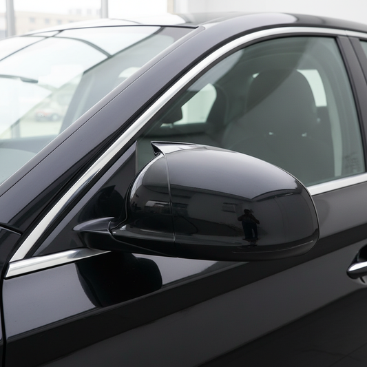 Renault Clio 4 2012-2019 Uyumlu Yarasa Ayna Kapağı Parlak Siyah - arac ici kullanim