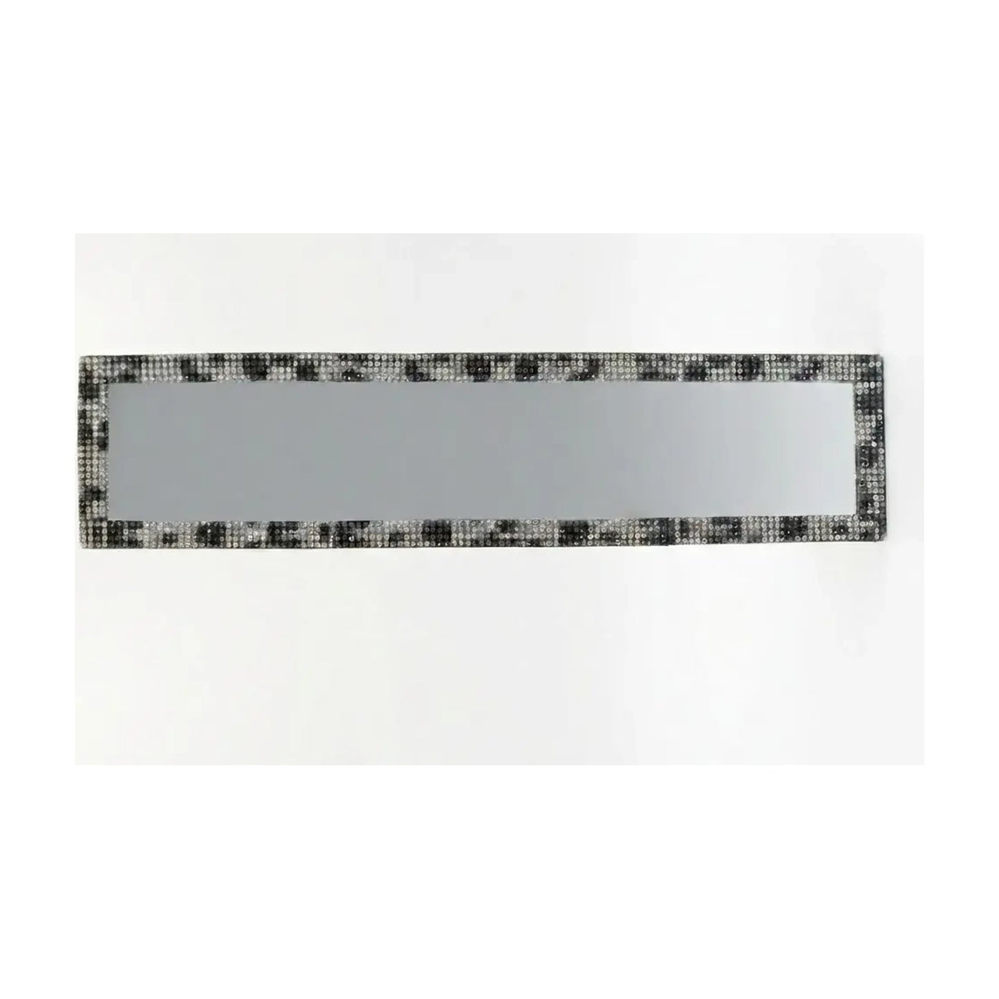 Kristal Taşlı İç Dikiz Aynası Tırnaklı 29,5x7 cm - detay gorunum