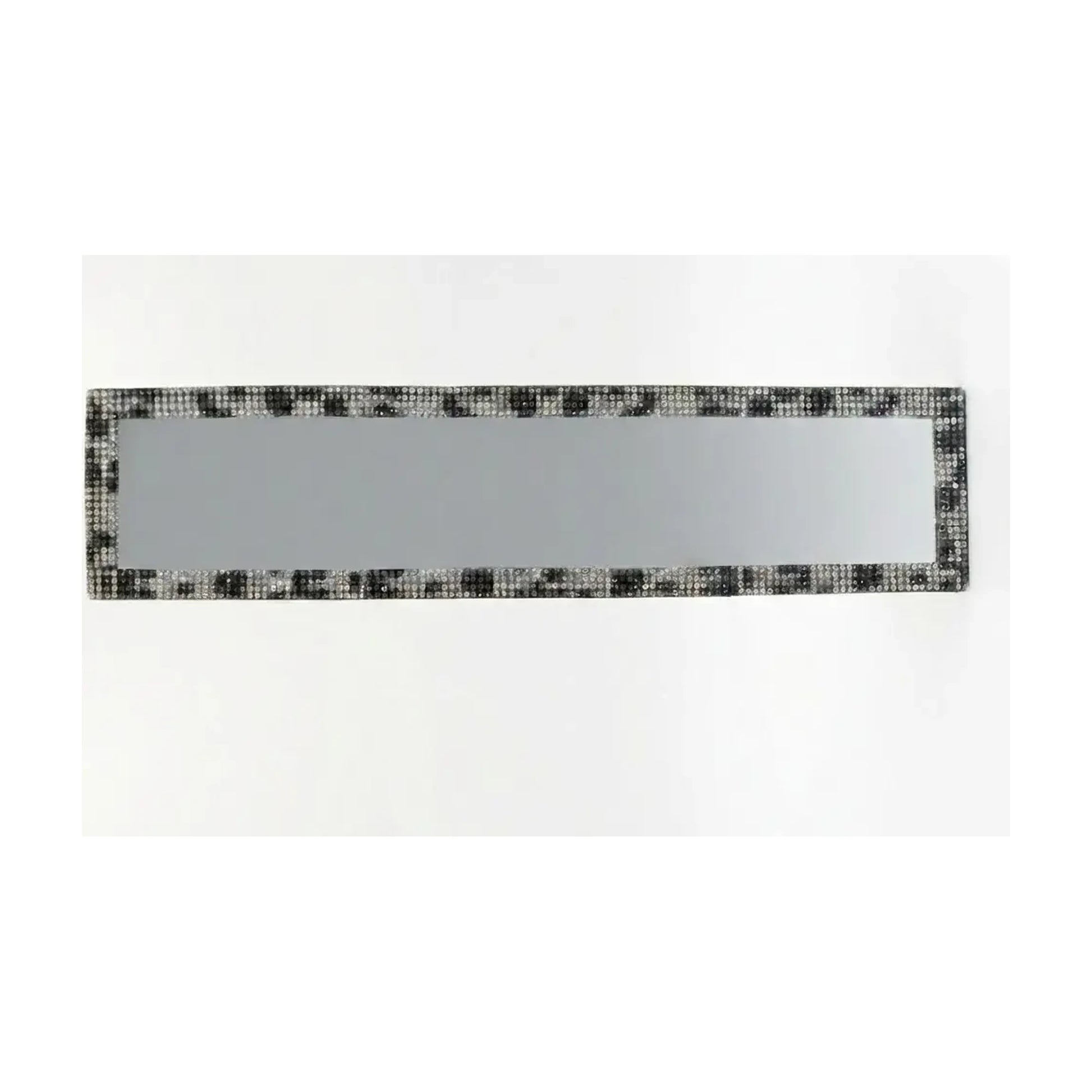 Kristal Taşlı İç Dikiz Aynası Tırnaklı 29,5x7 cm - detay gorunum