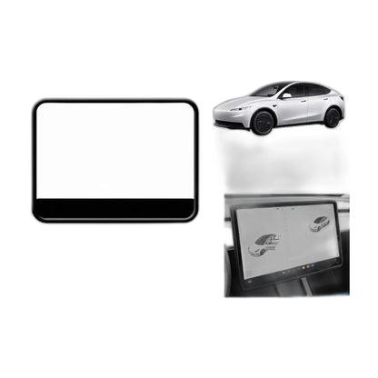 Tesla Model Y / Model 3 Multimedya Ekran Kenar Koruyucu Silikon Çerçeve Trim - detay gorunum