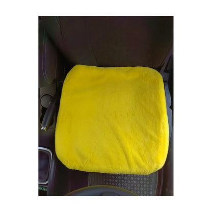 Peluş Serme Oto Koltuk Koruyucu Minder – Ön Tekli 47x47 cm - detay gorunum 2