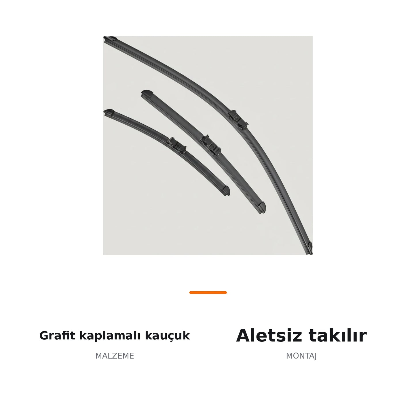 Sentinel Opel Astra H (2004-2013) ve Mercedes GLK X204 (2008-) Uyumlu Araca Özel Silecek - ozellik ozeti