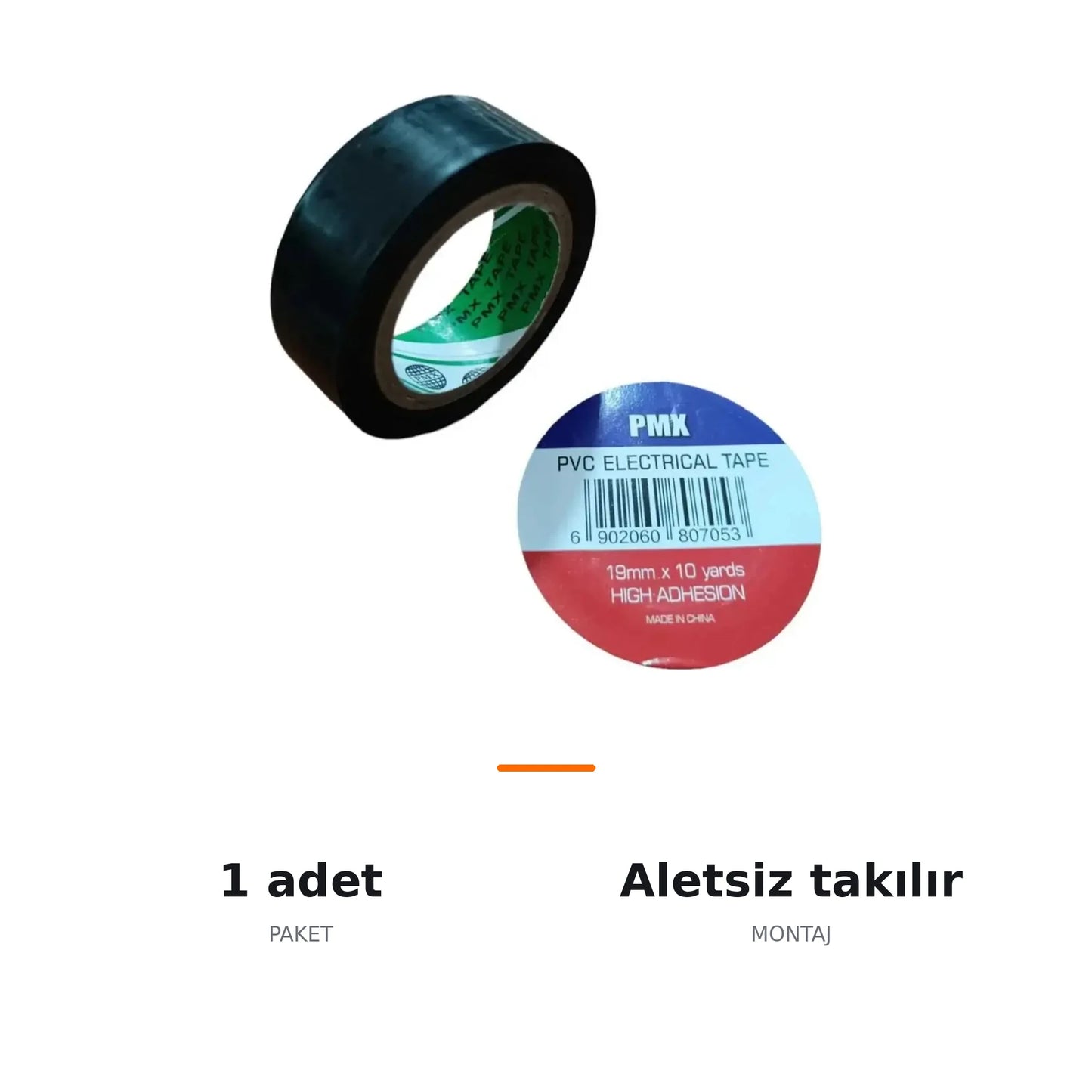 PMX İzole Bant Elektrik Kablo Bandı 19mm x 10m - ozellik ozeti