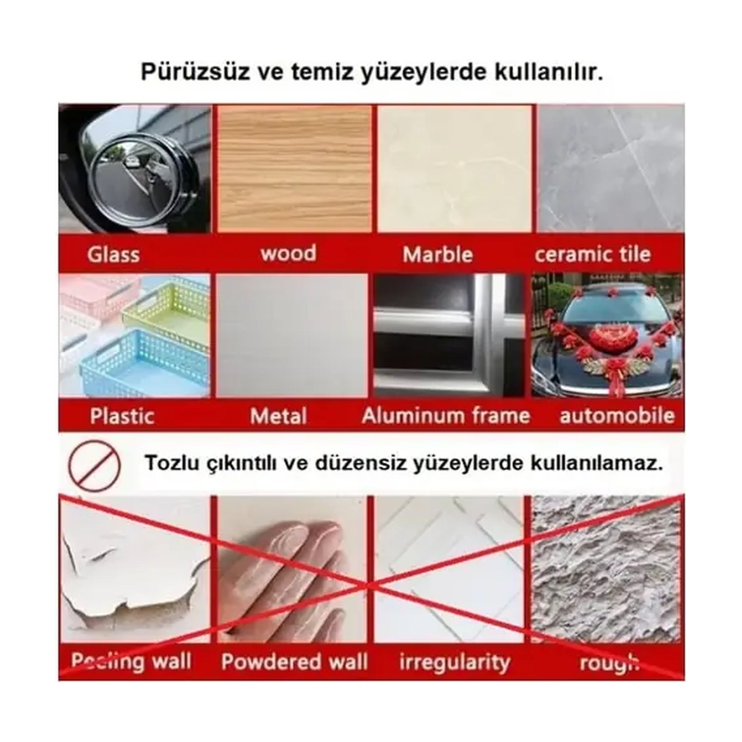 Çift Taraflı Bant Hazır Kesim Yaprak 18x50mm – 60 Adet Paket - urun gorseli