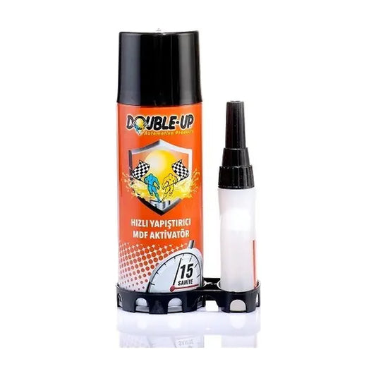 Double Up Hızlı Yapıştırıcı ve Aktivatör Sprey Seti 200+50 ml - urun gorseli