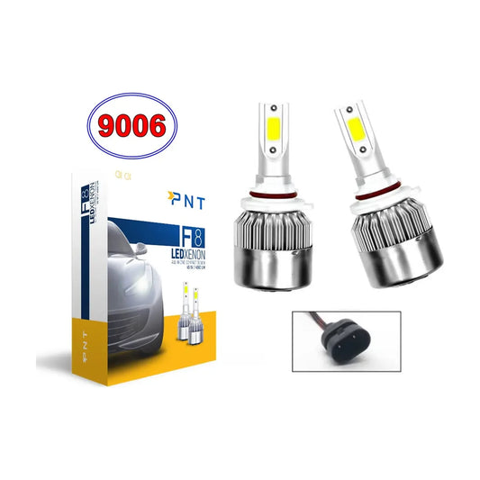 F8 LED Xenon 9006/HB4 Şimşek Etkili 6000K 25-30W 4500 Lümen Set - urun gorseli