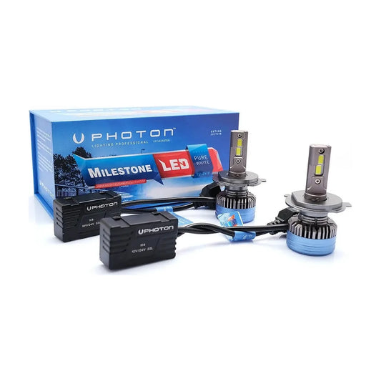 Photon Milestone H4 Led Xenon Far Ampulü 12000 Lümen Katana Edition Fanlı 55W - urun gorseli