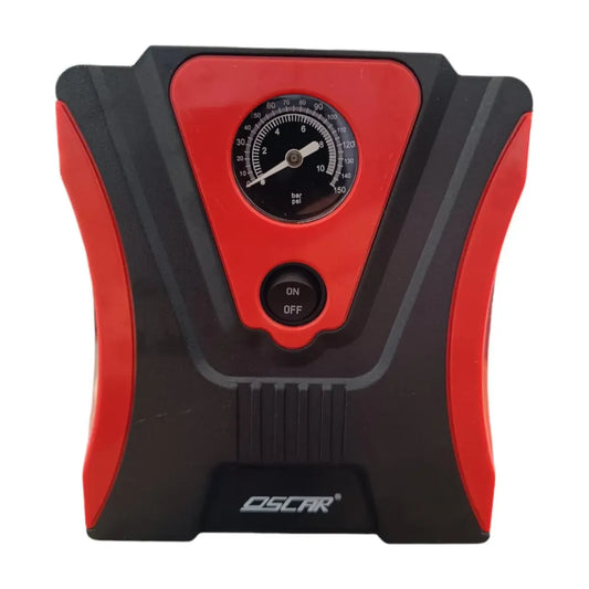 Oscar Mini Araç Hava Kompresörü Analog Basınç Göstergeli 150 PSI 12V - urun gorseli
