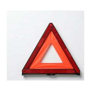 Trafik Seti Reflektör Üçgen 40 cm – Katlanabilir, Metal Ayaklı