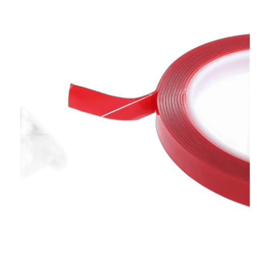 Çift Taraflı Şeffaf Akrilik Silikon Bant 10 mm x 10 Metre - urun gorseli