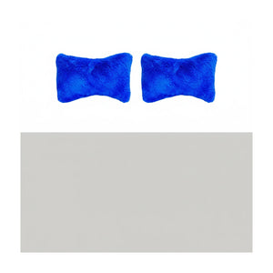 Peluş Ortopedik Seyahat Boyun Yastığı 2'li Set